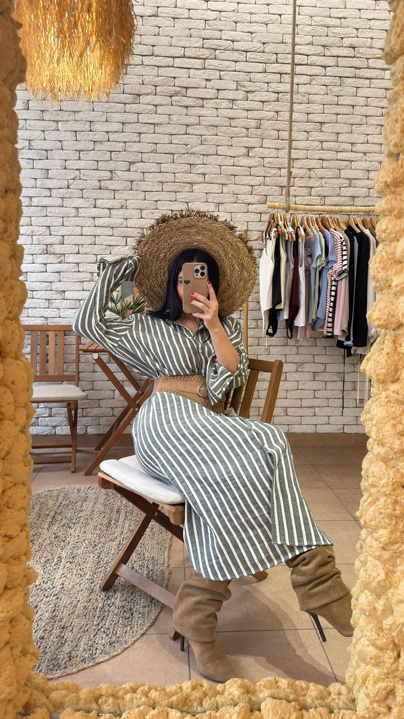 Marbella Linen Dress