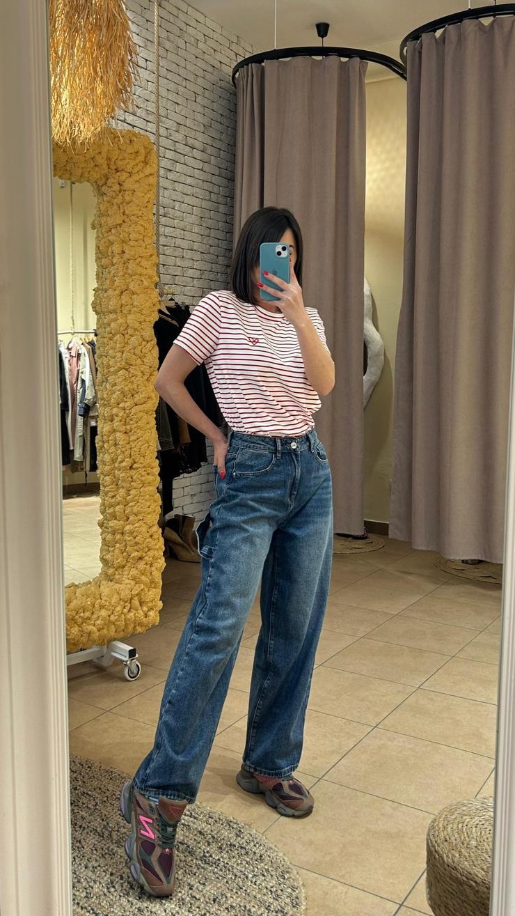 Balloon Fit Denim