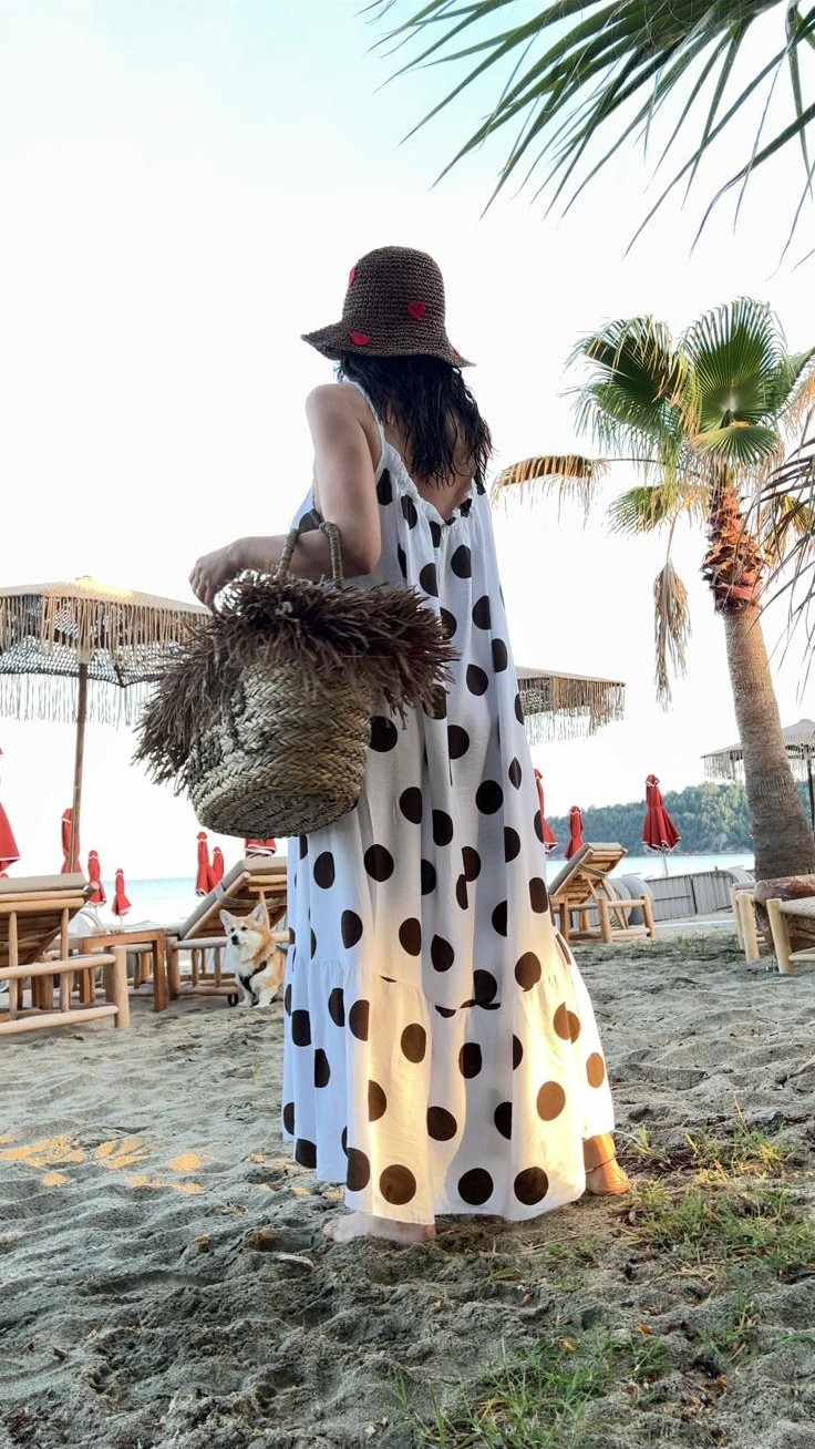 Positano Dot Dress