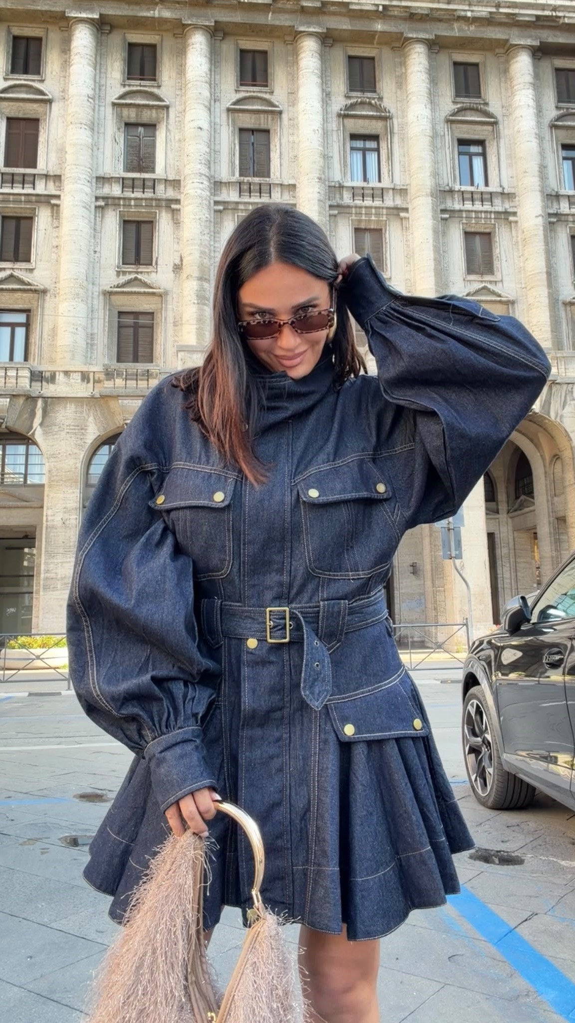 Milano Denim Dress