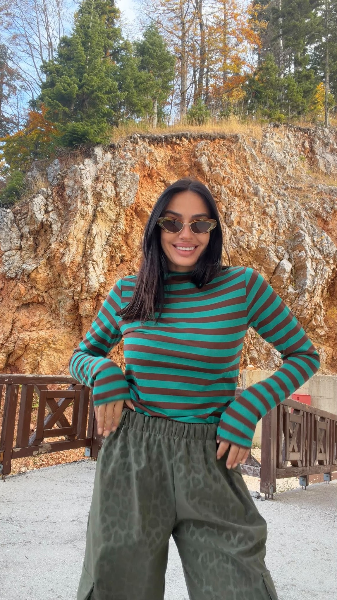 Elina Premium Majica Na Pruge